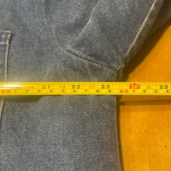 Vtg 80s Walls Blizzard Pruf USA Made Blanket Lined Denim Chore Barn Jacket Med - Picture 9 of 15